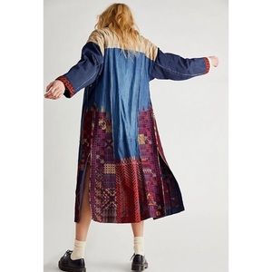 Free People Indigo Dreams Jacket